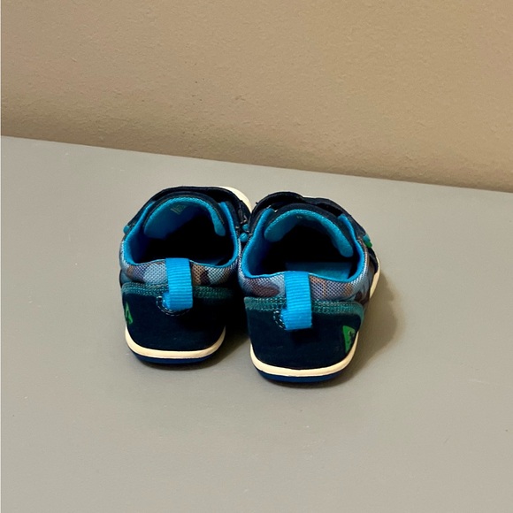 PLAE TY Blue Camo Sneakers with Insoles, UNISEX - Size 10.5 (GUC) - Picture 5 of 9